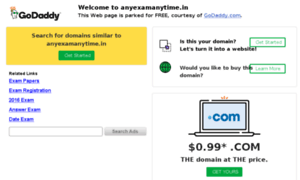 Anyexamanytime.in thumbnail