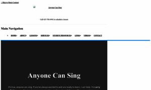 Anyonecansing.com thumbnail