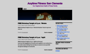 Anytimefitnesssanclemente.wordpress.com thumbnail