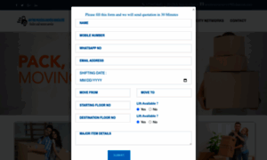 Anytimepackersandmovers.in thumbnail