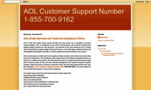 Aolcustomersupportnumberusa.blogspot.in thumbnail