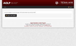 Aolponline.tamu.edu thumbnail