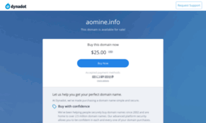 Aomine.info thumbnail