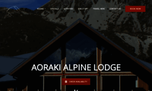 Aorakialpinelodge.co.nz thumbnail