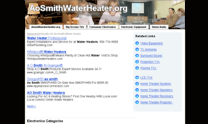 Aosmithwaterheater.org thumbnail