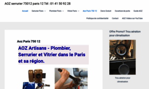 Aoz-artisans.fr thumbnail