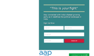 Ap.aamaadmiparty.org thumbnail