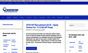 Ap.currentgovtjobs.com thumbnail