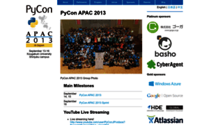 Apac-2013.pycon.jp thumbnail