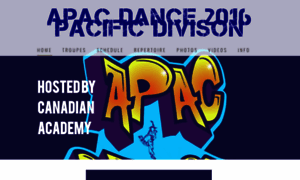 Apacdance2016ca.weebly.com thumbnail