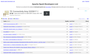 Apache-spark-developers-list.1001551.n3.nabble.com thumbnail