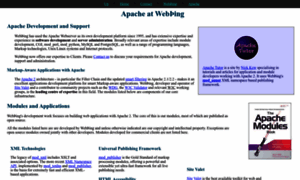 Apache.webthing.com thumbnail
