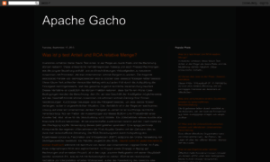 Apachegacho.blogspot.com thumbnail