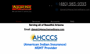 Apachemedtrans.com thumbnail