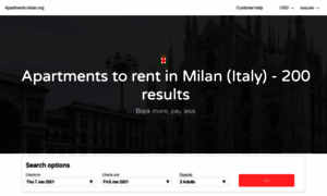 Apartments-milan.org thumbnail