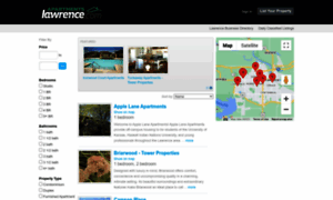 Apartments.lawrence.com thumbnail