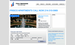 Apartmentsfrisco.com thumbnail