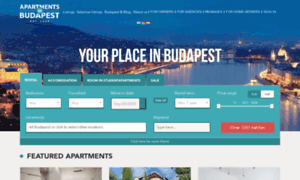 Apartmentsofbudapest.com thumbnail