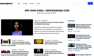 Apayangkamu.com thumbnail