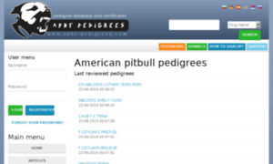 Apbt-pedigrees.com thumbnail