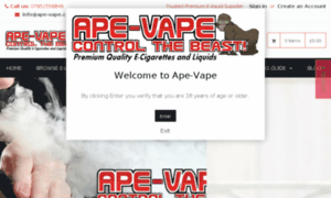 Ape-vape.co.uk thumbnail