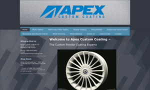 Apexcustomcoating.com thumbnail