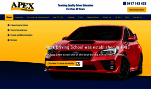 Apexdrivingschool.com.au thumbnail