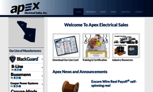 Apexelectricalsales.com thumbnail