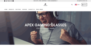 Apexglasses.com thumbnail