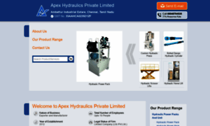 Apexhydraulics.in thumbnail