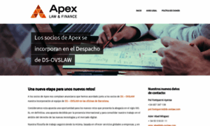 Apexlegal.es thumbnail