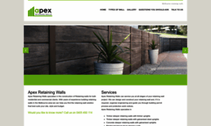 Apexretainingwalls.com.au thumbnail