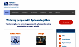 Aphasiareconnect.org thumbnail