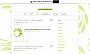 Aphn.wordpress.com thumbnail