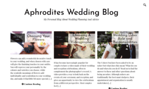 Aphroditesweddingblog.com thumbnail