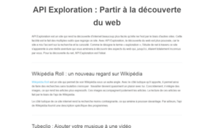 Api-exploration.net thumbnail