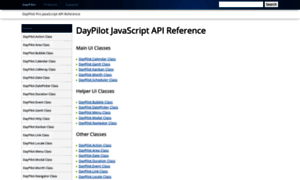 Api.daypilot.org thumbnail