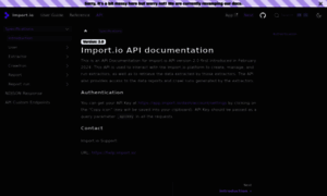 Api.docs.import.io thumbnail