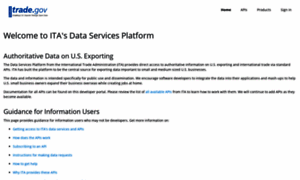 Api.trade.gov thumbnail