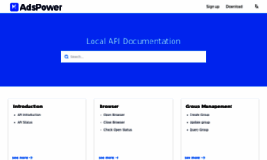 Apidoc.adspower.net thumbnail