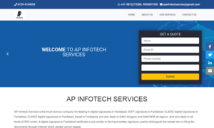 Apinfotechservices.com thumbnail