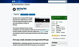Apk-easy-tool.en.lo4d.com thumbnail