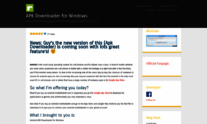 Apkdownloaderforwindows.wordpress.com thumbnail
