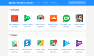 Apkforwindowsphone.com thumbnail