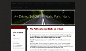 Aplus-driving-school-idaho-falls.com thumbnail