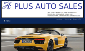 Aplusautosalesonline.com thumbnail