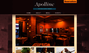 Apollinerestaurant.com thumbnail