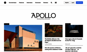 Apollo-magazine.com thumbnail