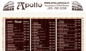 Apollopizza.fi thumbnail