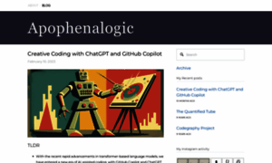 Apophenalogic.com thumbnail